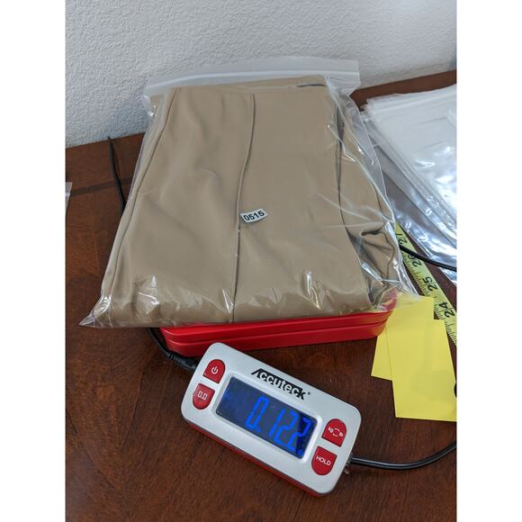 Zara Faux Leather Leggings XS Camel Brown High Waist‎ Zipper Ankle Skinny Career - Picture 14 of 16